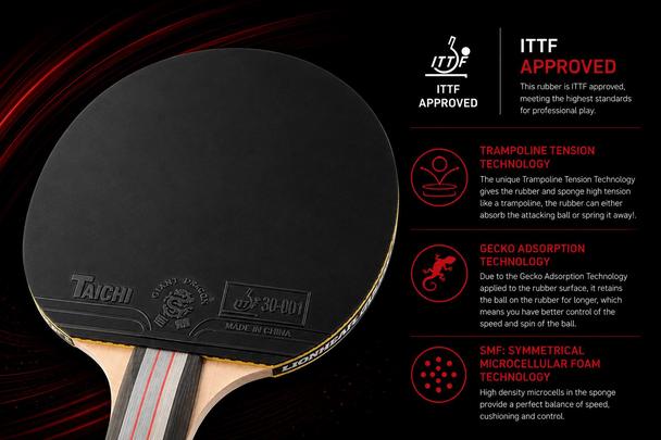 10 x Gallant Knight Lionheart 3 Star Table Tennis Bats