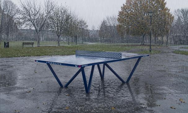 Butterfly Longlife Outdoor Table Tennis Table - Grey