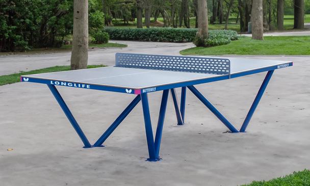 Butterfly Longlife Outdoor Table Tennis Table - Grey