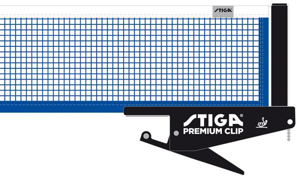 Stiga Premium Clip ITTF Net Post Set