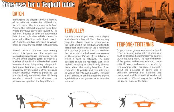 Teqball Lite Table - Other games to play