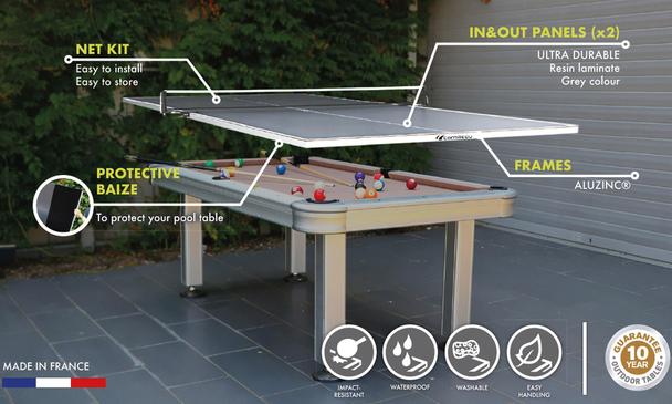 Cornilleau Turn To Ping Outdoor Conversion Tops