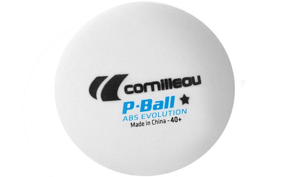 White Cornilleau ABS 1* Table Tennis Pack of 18 Balls Ping Pong Balls 