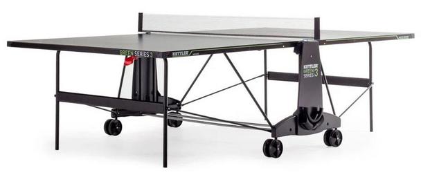 Kettler Indoor 3 Table Tennis Table - Grey