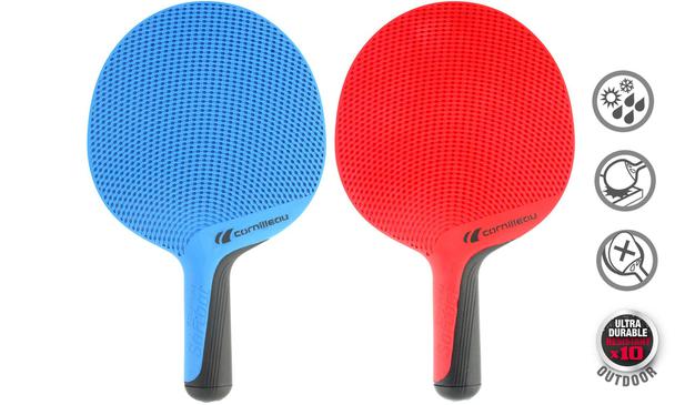 Cornilleau Outdoor Soft Bat Duo Set (1 red & 1 blue)