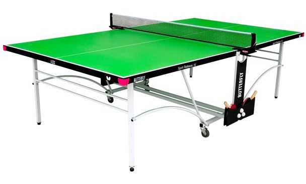 Butterfly Spirit 16 Rollaway Green Indoor Table Tennis Table
