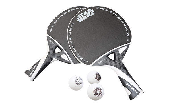 Cornilleau Star Wars Limited Edition Nexeo X70 Carbon Duo Set (2 bats & 3 balls)