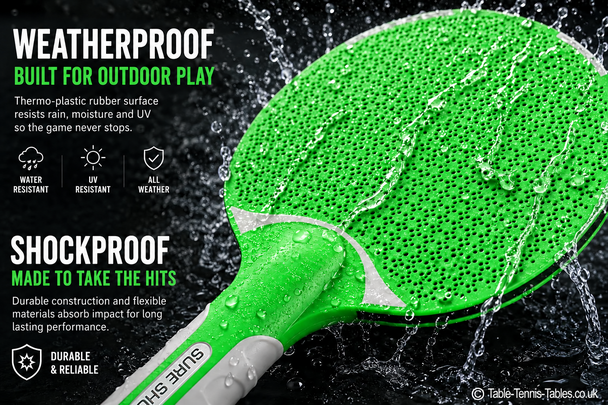 10 x Sure Shot Matthew Syed Outdoor bat - Green