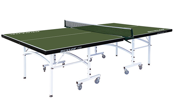 Green Dunlop TTi1 Indoor Table Tennis Table