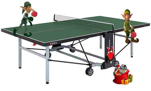 Sponeta Deluxe Outdoor Green Table Tennis Table