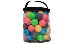 Matthew Syed drum of 72 balls (multi colour)