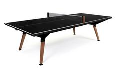 New Outdoor Cornilleau Black Lifestyle Ping Table - Black TT Top