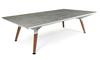 New Outdoor Cornilleau White Lifestyle Ping Table - Light Stone Top