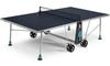 Blue 200X Outdoor Table Tennis Table in Playing Position