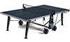 Blue Cornilleau Sport 400X Outdoor Table Tennis Table in Playing Position