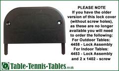 Cornilleau Lock Cover - Part No.4454