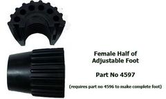 Adjustable Foot  Female Half  4597