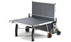 Grey Cornilleau Performance 500M Crossover Outdoor Table Tennis Table In Playback Position