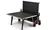 Black Cornilleau Performance 500X Outdoor Table Tennis Table in Playback Position
