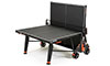 Cornilleau Performance 700X Crossover Black Outdoor Table Tennis Table in Playback Position