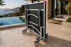 Butterfly Garden Rollaway 8000 Outdoor Table Tennis Table - Black   