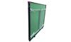 Green Butterfly Compact 16 (fullsize, compact storage) Indoor Table Tennis Table in Folded Position