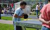 Cornilleau Park Table Tennis Table Boy Playing