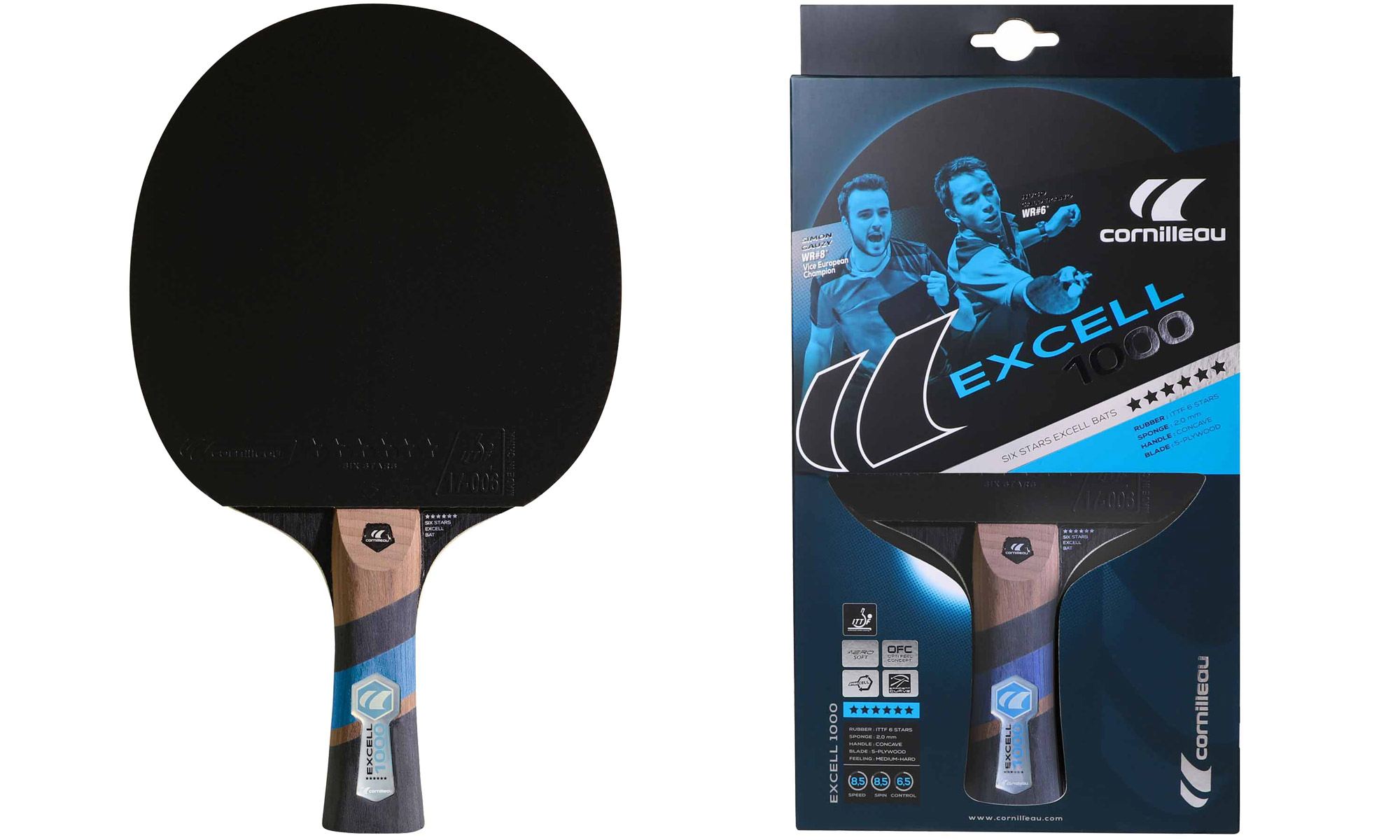Great range of Table Tennis Bats by Leading Manufacturers