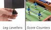 Adjustable Foot and Players on Garlando F1 Football Table