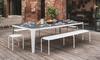 Cornilleau Hyphen Outdoor Table Tennis Table - White / Stone
