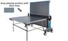 Kettler Classic Outdoor 4 Table Tennis Table In Playback Position