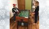 Kids Playing on Gallant Knight Youth Academy Football Table on Christmas Day