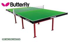 Butterfly Park Outdoor Table Tennis Table