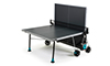 Grey Cornilleau Sport 300X Outdoor Table Tennis Table in Playback Position