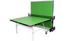 Green Butterfly Spirit 19 Rollaway Indoor Table Tennis Table In Playback Position