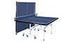 Blue Dunlop TTi1 Indoor Table Tennis Table  In Playback Position