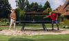 Kettler Outdoor Eden Static Table Tennis Table - Grey