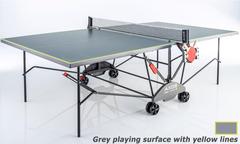 Kettler AXOS 3 Indoor Table Tennis Table  Grey