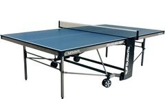 DISCONTINUED  Butterfly Deluxe Blue Outdoor Table Tennis Table