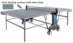 Kettler Classic Indoor 4 Table Tennis Table  Grey