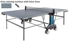 Kettler Classic Outdoor 4 Table Tennis Table  Grey