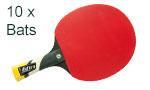 10 x Cornilleau Perform 600 Table Tennis Bats
