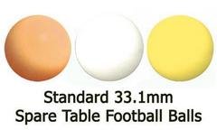 10 x Standard White 33.1mm Garlando Footballs