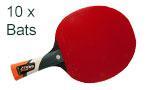 10 x Cornilleau Excell 2000 Carbon Table Tennis Bat