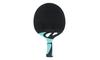 Cornilleau Tacteo 30 Outdoor Table Tennis Bat (black with light blue handle)