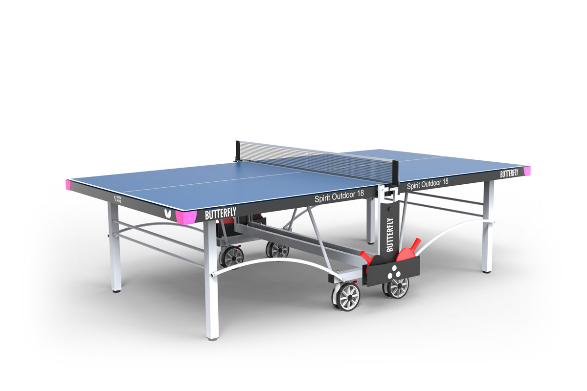 Butterfly Spirit 18 Outdoor table tennis table: smashing fun for everyone!